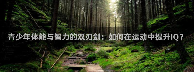 bbin视讯游戏平台：青少年体能与智力的双刃剑：如何在运动中提升IQ？